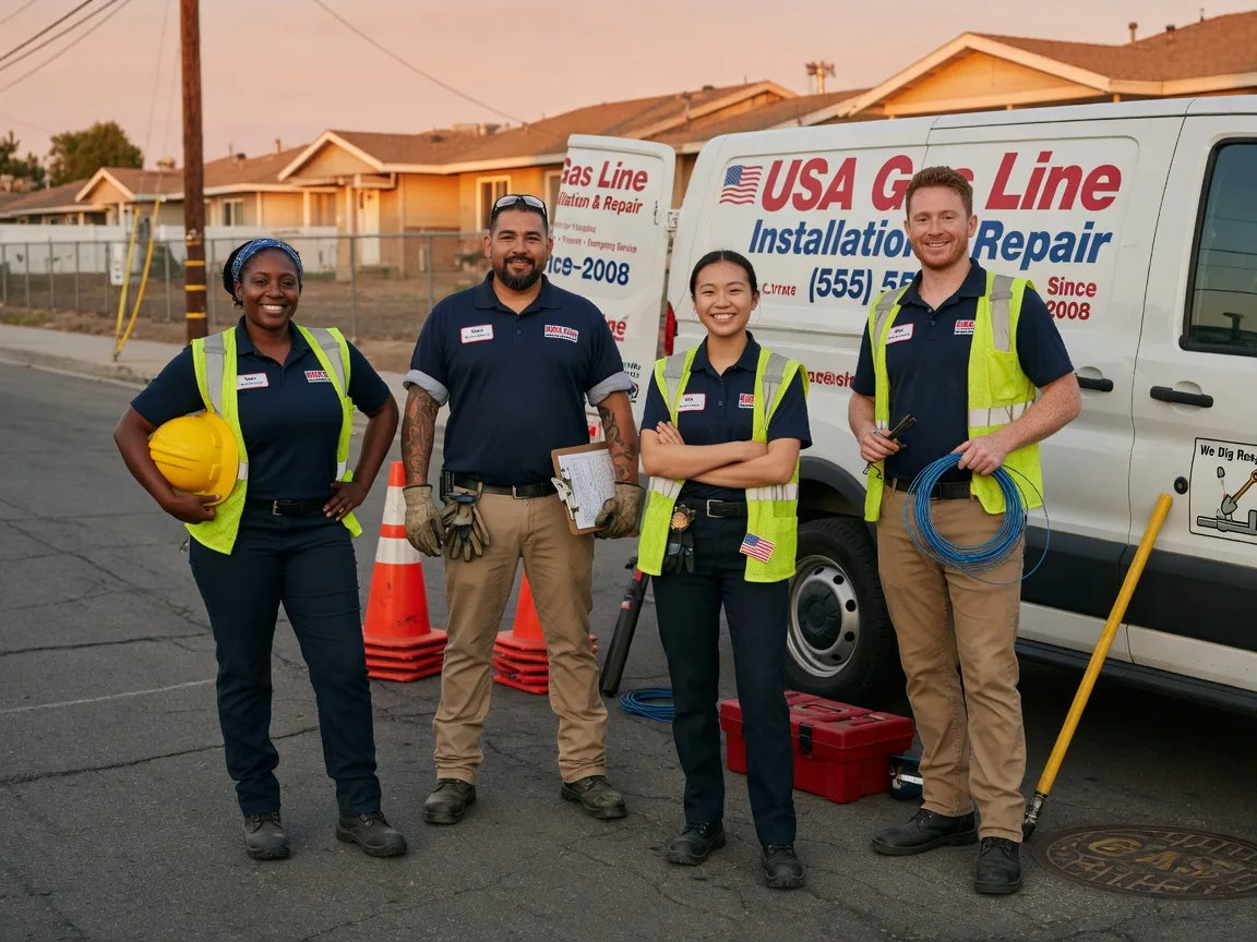 Gas Line Installation company in Cottonport, LA